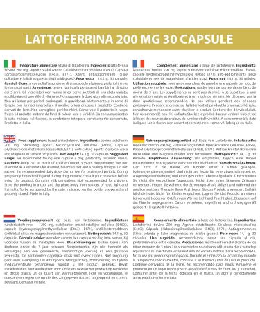  LABOTTEGADEGLIINTEGRATORI Lactoferrin 200 mg 90 Capsules | 1 Capsule per day LABOTTEGADEGLIINTEGRATEURS - Buy Online on GoSupps.com