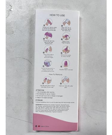 Kalolary 20PCS Nail Adhesive Wrap Gel Polish Strips - Pink | Self-Adhesive Nail Decals for UV/LED Lamp | Full Wraps Stickers for Cured Gel Nails - Buy Online on GoSupps.com