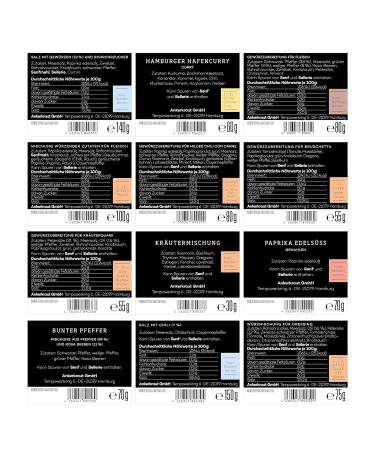 Anchor Herb Spice Set - 12 Premium Spices for Delicious Cooking & Grilling | Quick & Easy Preparation for Meat & Vegetables - Best of Anchor Herb 2 - Buy Online on GoSupps.com