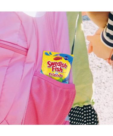 Swedish Fish & Friends Soft Chewy Candy 3.59oz (12 Pack) - Mixed Fruit Assortment - Buy Online on GoSupps.com