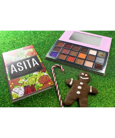 DAUS Asita Cosmetics Sorrel and Ginger Eyeshadow Palette - Vibrant Colors for Stunning Looks | International Shipping Available - Buy Online on GoSupps.com