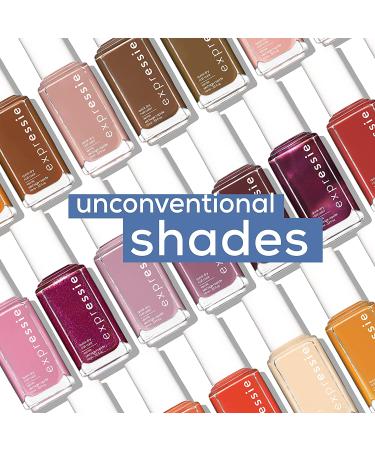 essie expressie Quick-Dry Vegan Nail Polish - Now Or Never Black 0.33oz - Pack of 1 - Buy Online on GoSupps.com