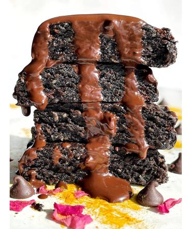 BelliWelli Vegan Gluten-Free Fudge Brownie Snack Bar (8-Pack) | Low FODMAP Certified, Dairy Free, Gut Friendly, Probiotics | Guilt-Free Dessert for Breakfast - Buy Online on GoSupps.com