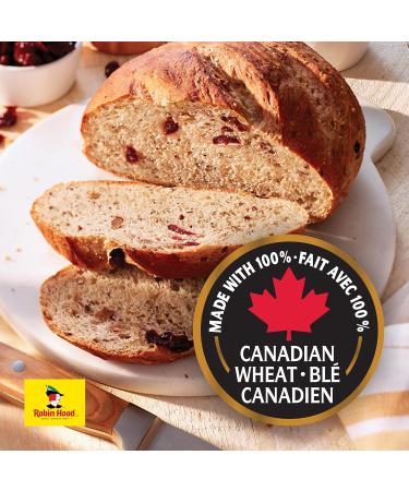 Robin Hood Best For Bread Homestyle White Flour 2.5kg Made with 100% Canadian Wheat 2.5 kg (Pack of 1) BEST FOR BREAD WHITE - Buy Online on GoSupps.com