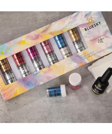 Bluesky Nail Art Transfer Foil Kit Nail Art Foil Nail Art - Buy Online on GoSupps.com