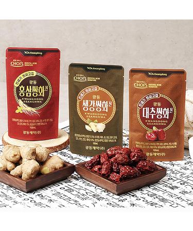Kwangdong Jujube Ssang Hwa Jin Tea - 10 Pouches for Energy, Immune Support & Cold Relief - Buy Online on GoSupps.com