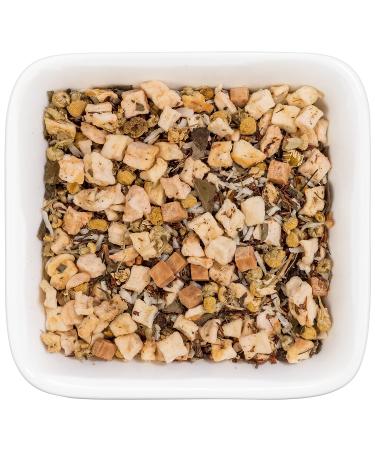Tealyra Sleepy Nights Rooibos Chamomile Coconut Valerian Herbal Loose Tea 112g - Relaxing Bedtime Blend for Wellness and Calmness - Buy Online on GoSupps.com