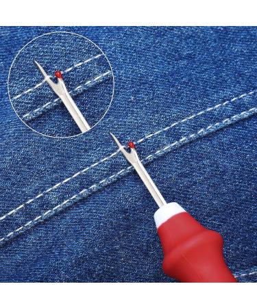 50-Piece Sewing Tools Kit with Thimbles, Needles, Knitting Needles, Seam Ripper, Threader, and Storage Bottle - Buy Online on GoSupps.com