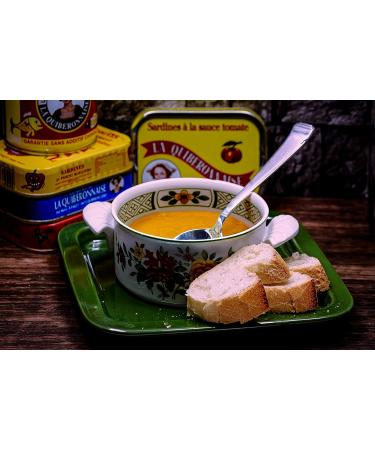 Buy La Quiberonnaise Sardines in Marinade with 3 Spices - 8x115g | Perfect for French & Portuguese Spicy Dishes | International Shipping Available - Buy Online on GoSupps.com