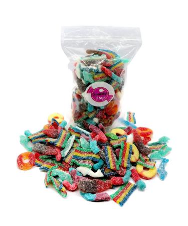 Smarty Stop Assorted sour Mix Gummy candies (2 Pound (Pack of 1)) - Buy Online on GoSupps.com
