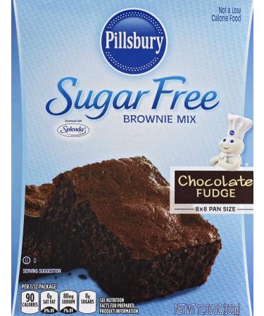 Pillsbury Sugar Free Chocolate Fudge Brownie Mix, 12.35 oz