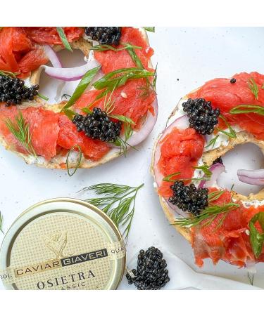 Sturgeon Caviar Giaveri Osetra Imported from Italy (30 gr) - Buy Online on GoSupps.com