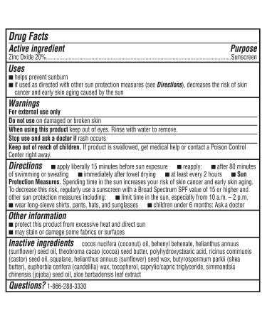 Coppertone Pure & Simple Zinc Oxide Mineral Sunscreen Stick SPF 50 - 0.49 Oz | Face Sunscreen for Sensitive Skin | Water Resistant - Buy Online on GoSupps.com