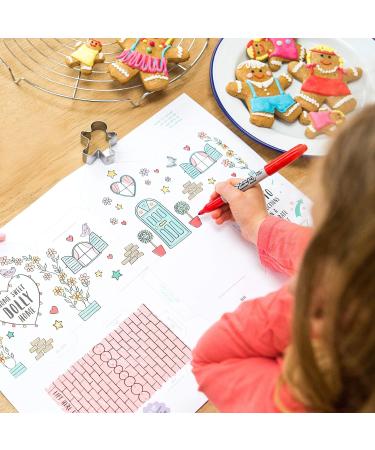 Craft & Crumb Dolly Biscuit Baking & Decorating Kit - Gingerbread Men and Women Summer Activity for Kids 3 & Up - Buy Online on GoSupps.com