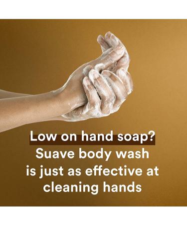 Suave Essentials Body Wash for Women - Coffee & Coconut - Gentle Exfoliation, Paraben-Free & Cruelty-Free - 15 oz - Buy Online on GoSupps.com