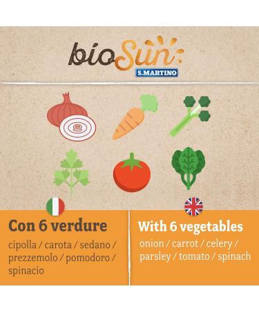 Buy S.Martino BioSun Organic Vegetable Stock Cubes - 1 Pack (100g) | International Shipping Available - Buy Online on GoSupps.com