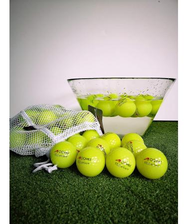 A99 Golf 48pcs Floating Balls Floater Practice Aid Water Golf Range Pool Pond Balls Green with Carry Bag - Water Fun for Golf Practice - Buy Online on GoSupps.com