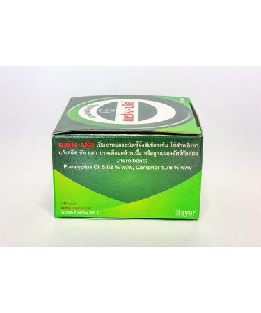 Zam-Buk Bayer Balm Imported From Thailand 72g (2 x 36g) - Eucalyptus Oil and Camphor - Buy Online on GoSupps.com