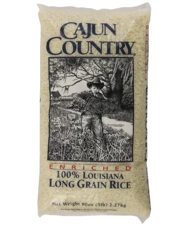 Cajun Country Louisiana Long Grain Rice, 5 Pounds