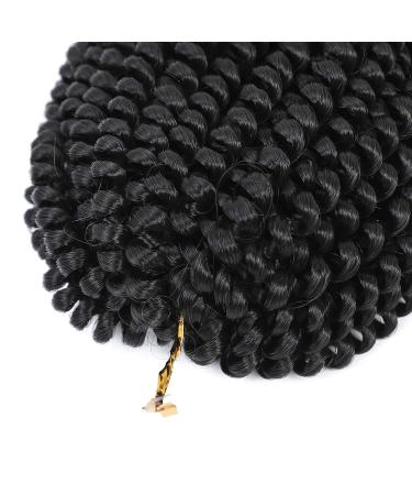 Spring Twist Hair Extensions for Black Women - I & K Synthetic Passion Twist Crochet Braiding Hair - 6 Packs 20.3 cm #1B - Buy Online on GoSupps.com