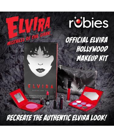 Rubie's Officially Licensed Elvira Makeup Kit | Complete Halloween Makeup Set - Eyeshadow Lipstick Eyeliner Blush & More | Premium Costume Makeup for Adults - Buy Online on GoSupps.com