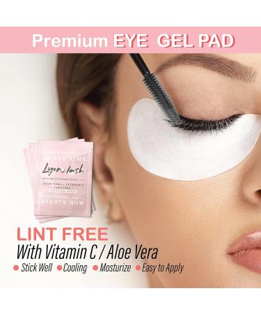 Lyon Lash 4x100 Pack Eyelash Extension Kit: Under Eye Gel Pads, Mascara Brushes, Applicators, Glue Ring Holder, Medical Tapes - Buy Online on GoSupps.com