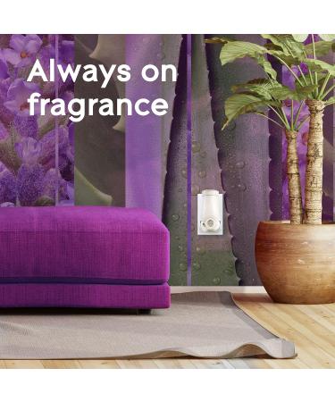 Glade PlugIns Air Freshener Kit Scented and Essential Oils for Bathroom and Home Fragrance Tranquil Lavender and Aloe 2 Warmers and 6 Fragrance Oil Refills Lavender & Aloe 118.89 ml (Pack of 1) - Buy Online on GoSupps.com