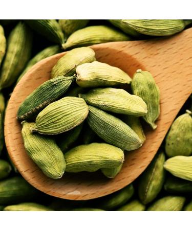 250g Cardamom Whole Pods - Green Cardamom Seeds - Intense Aroma & Taste - 100% Natural Pure and No Additives - TazarinLtd - Buy Online on GoSupps.com