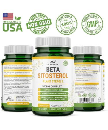 ALPHA RISE ADK 5 Vitamin Supplement + Beta Sitosterol - Natural Plant Sterols - Buy Online on GoSupps.com