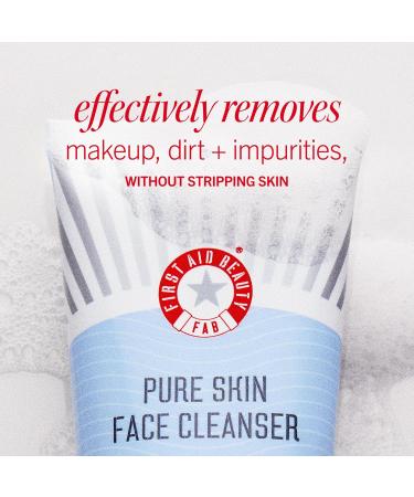 First Aid Beauty Cleanse Smooth + Hydrate Kit - Skin Care Gift Set with Travel Size Facial Cleanser KP Body Scrub & Ultra Repair Cream - Travel Friendly Skincare Set Mini Bestsellers Set - Buy Online on GoSupps.com