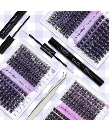 DIY Lash Extension Set | Cluster Eyelash Extensions Kit (C3+C9-C Curl) | 12-16mm | Eyelash Clusters for Stunning Lashes - Buy Online on GoSupps.com