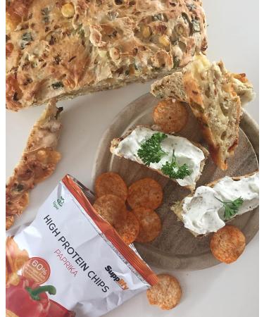 Supplify Vegan Protein Chips - Healthy Snack for Weight Loss & Muscle Building (12 x 50g Mix Box) - Buy Online on GoSupps.com