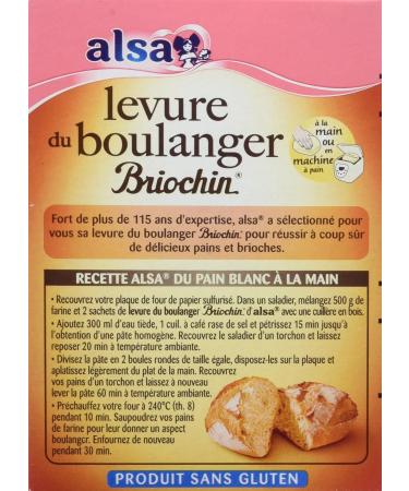 Alsa Baker's Yeast Briochin 5 Sachets - Buy Online on GoSupps.com