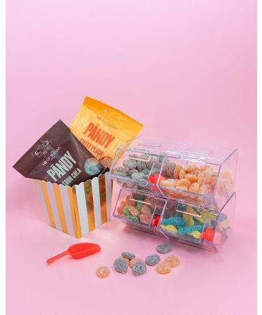 PANDY Candy SWEET PEACH - Gummy Candies Bag Only 1g Sugar & 80 Calories 1x50g Sweet Peach 1x50g - Buy Online on GoSupps.com