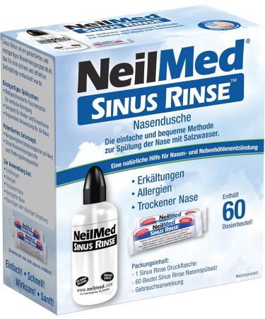 Buy NeilMed Nasal Douche for Colds & Allergies - 60 Salt Portions | Fast International Shipping - Buy Online on GoSupps.com