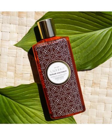 LaLicious Sugar Coconut Shower Oil & Bubble Bath - Natural Shower Cleanser with Topical Probiotics & Grapeseed Oil - Bath Soap Product for Shower Bath & Shaving No Parabens (10oz) - Buy Online on GoSupps.com