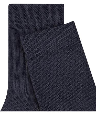 FALKE Unisex Baby Cotton Soft-Top Socks - Blue Pink, 0-6 Months | Gentle Grip, Elasticated Zone | 1 Pair Sensitive | Dark Navy 6370 | Eco-Friendly - Buy Online on GoSupps.com