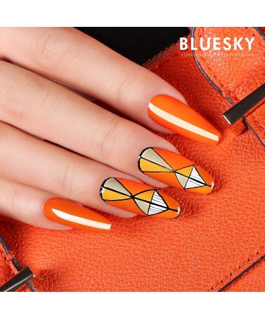 Bluesky Calinda SS1901 Lemon Yellow Gel Nail Polish - 10ml | Chip Resistant | UV/LED Lamp Required - Buy Online on GoSupps.com