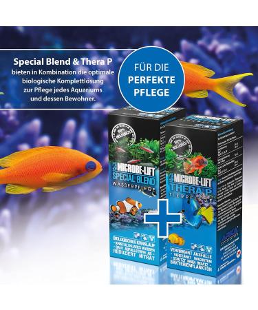 Microbe Lift Therapy 118ml | 100% Biological Bacteria for Fish | Promotes Growth & Vitality | Reduces Illness in Aquariums - Buy Online on GoSupps.com