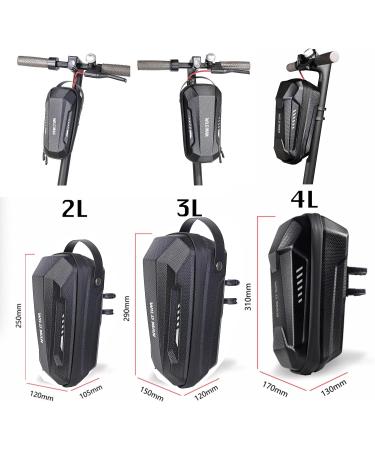 Buy Mistress 2/3/4L Waterproof Scooter Bag - Front Tube Handlebar Bag for Electric Scooters - Buy Online on GoSupps.com