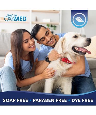 TropiClean Oxymed Soothing Wipes for Dogs & Cats, Anti-Itch Relief, 50 Count - Buy Online on GoSupps.com