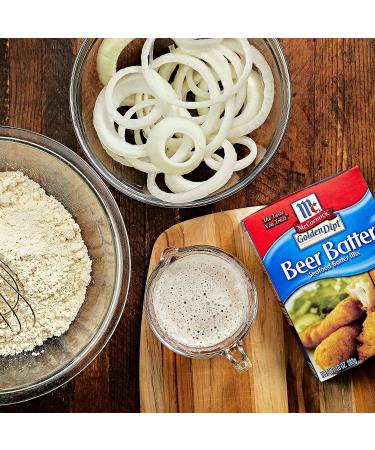 Golden Dipt Beer Batter Mix for Seafood - 10 Oz (Pack of 3) | Perfect Crispy Coating - Buy Online on GoSupps.com