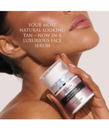 Loving Tan NEW 2 Hr Express Face Tanning Serum Dark - Hydrating Natural-Looking Glow Sunless Self Tanner Dermatologist Tested Lightweight Naturally Derived DHA Vegan & Cruelty-Free - 1 fl oz - Buy Online on GoSupps.com