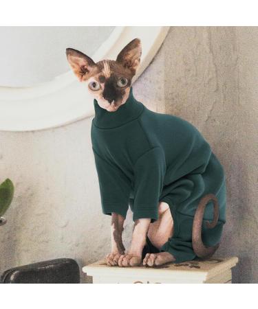 Hjyokuso Sphynx Cat Clothing | Breathable Soft Sweater for Cats | Warm Cat Mantle & Four-Legged Shirts for Sphynx Cornish Rex Devon Rex & Peterbald - Buy Online on GoSupps.com