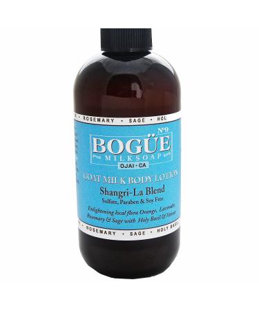 Goat Milk Hand & Body Lotion- BOGUE No.9 'Shangri La' Blend -made with local flora Orange, Lavender, Rosemary & Sage essential oils with Holy Basil & Vetiver