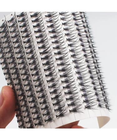 Vayator 20D 200 Clusters D Curl Professional Makeup False Eyelashes - Individual Extensions Cluster Eyelashes - Natural Soft Grafting - Choose from 8-18mm Mixed Lengths - Buy Online on GoSupps.com