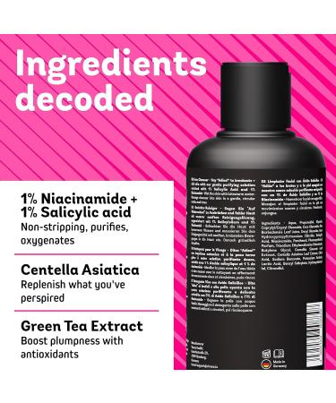 ZUMBA Face Cleanser 8.5 Fl Oz - Gentle Hydrating Formula for All Skin Types | Oily Skin Face Wash with 1% Salicylic Acid & Niacinamide - Buy Online on GoSupps.com