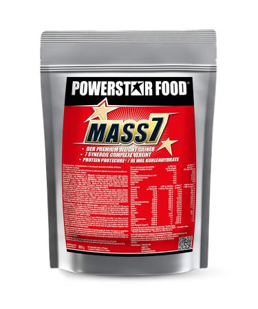 Weight Gainer for mass phase - 7 -stage mass structure system - calorie shake for lean mass force & faster muscle building - ZIP bag protein powder - Made in Germany 1610 g bag) vanilla 1610 g bags