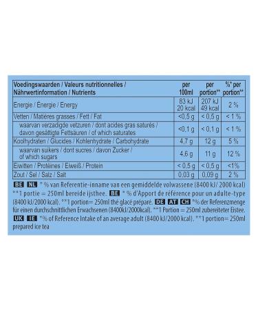 Buy Lipton Iced Tea Powder Peach - Refreshing Summery Iced Tea in 18 Sachets for Easy Self-Preparation | International Shipping Available - Buy Online on GoSupps.com