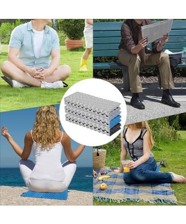 REDCAMP Foam Backpacking Sit Pad Ultralight Hiking Seat Pad for Outdoor Camping Stadium Black 1pc Black-1pc - Buy Online on GoSupps.com